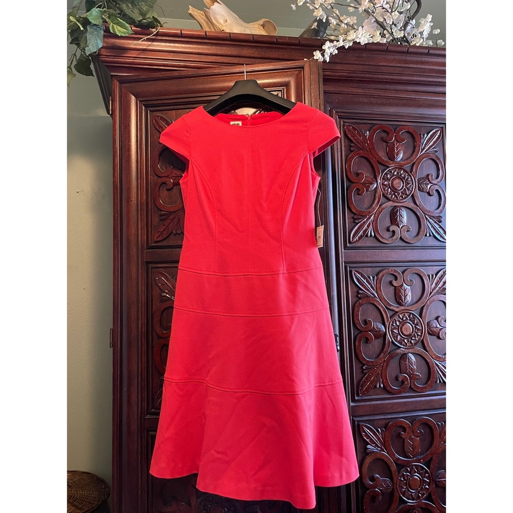 AnneKlein orange dress